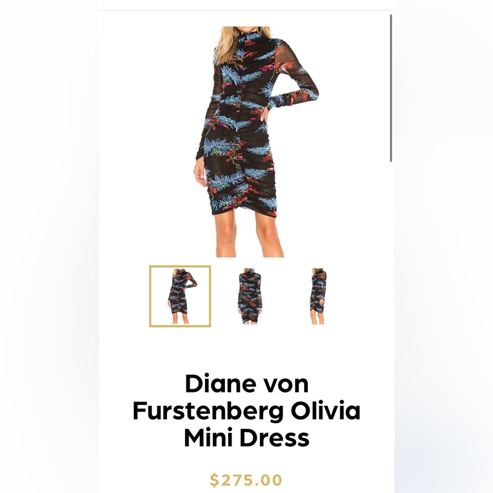 Diane Von Furstenberg Olivia Mini Dress